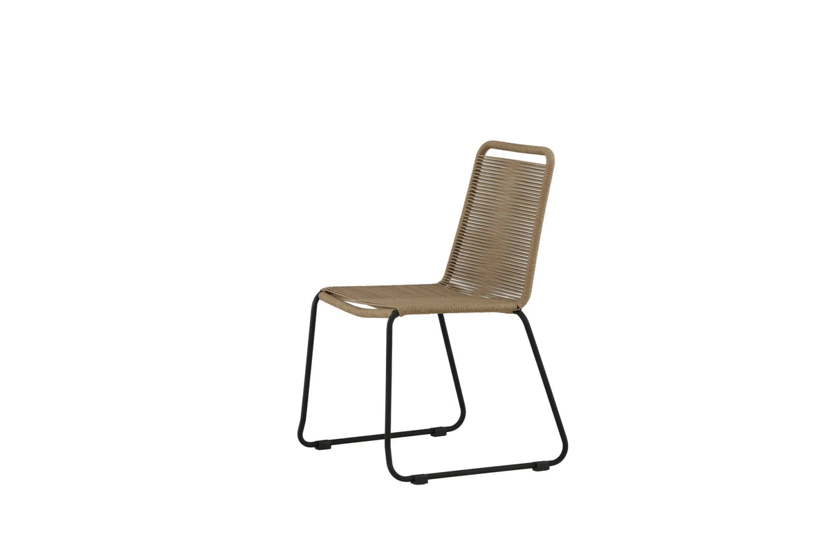 2er Set - Gartenstuhl Lina aus Metall/Polyester