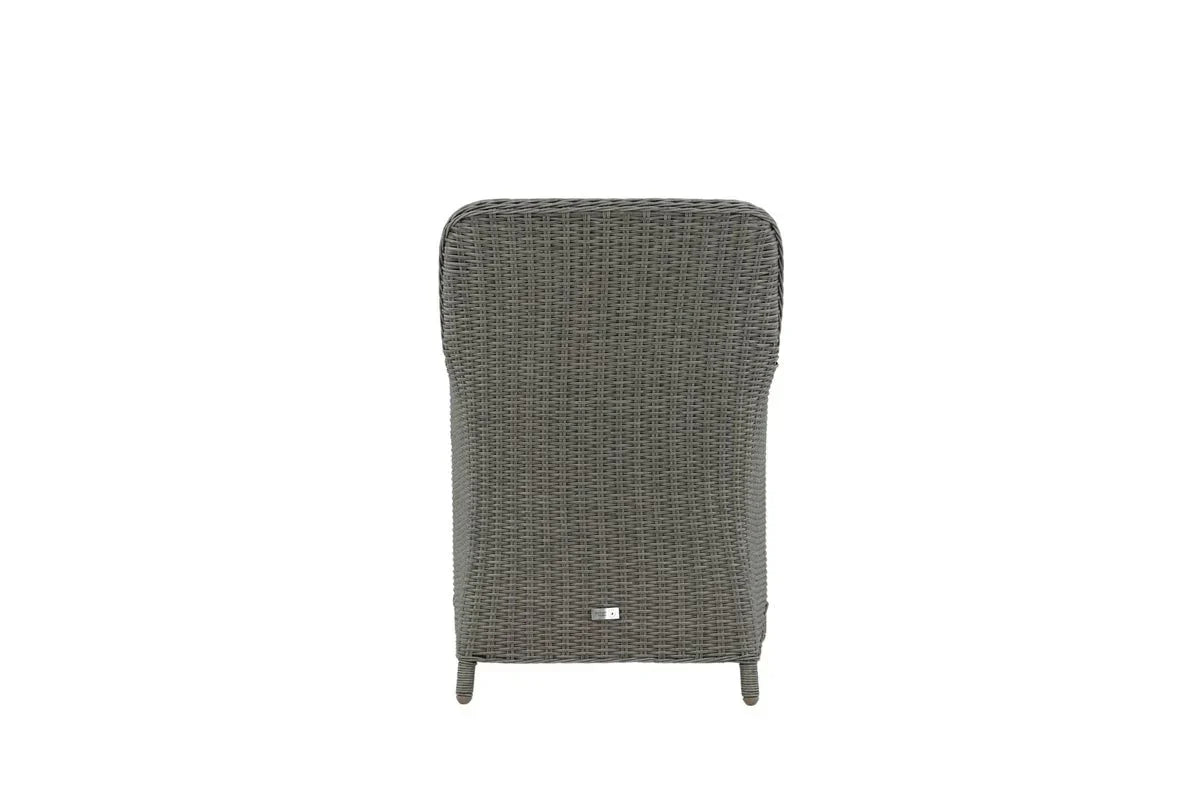 2er Set - Gartenstuhl London aus synthetischem Rattan
