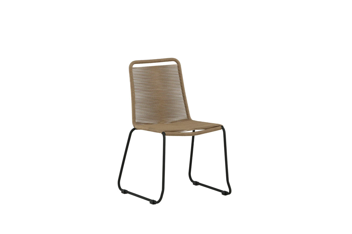 2er Set - Gartenstuhl Lina aus Metall/Polyester