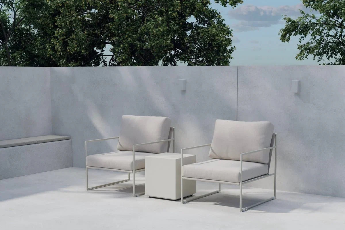 Garten Lounge Set Karino – 3 teiliges Set in Beige