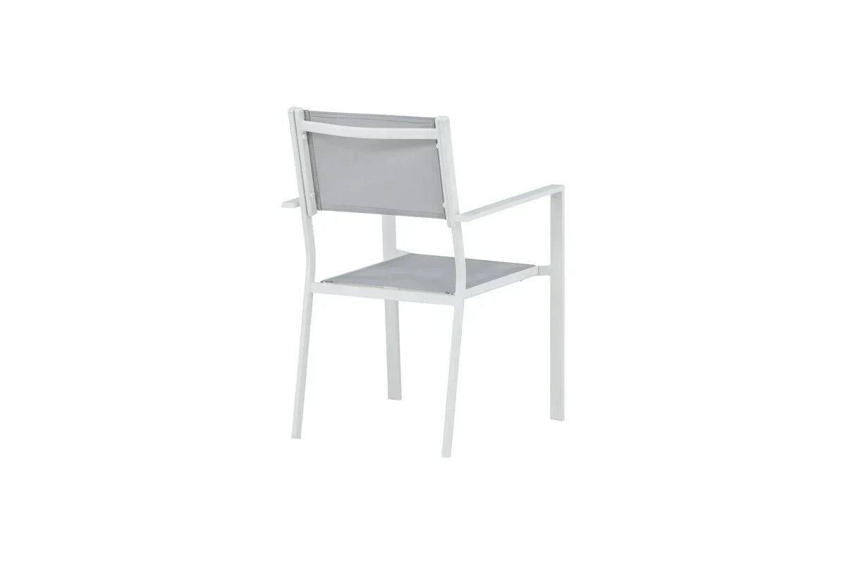 2er Set - Gartenstuhl Karibik aus Aluminium/Textilene