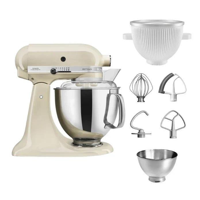 KitchenAid 4,8 L 5KSM175 Artisan Küchenmaschine Icelover mit Eiszubereiter