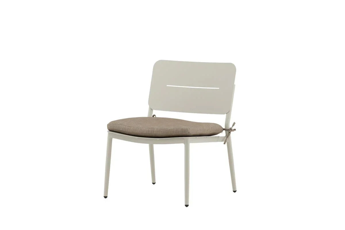 2er Set - Mara Gartenstuhl aus Metall/Polyester