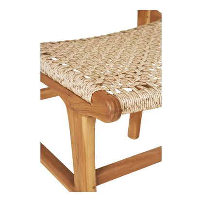 2er Set - Gartenstuhl Capri ohne Armlehne aus Teakholz