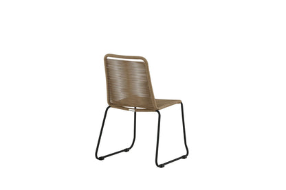 2er Set - Gartenstuhl Lina aus Metall/Polyester