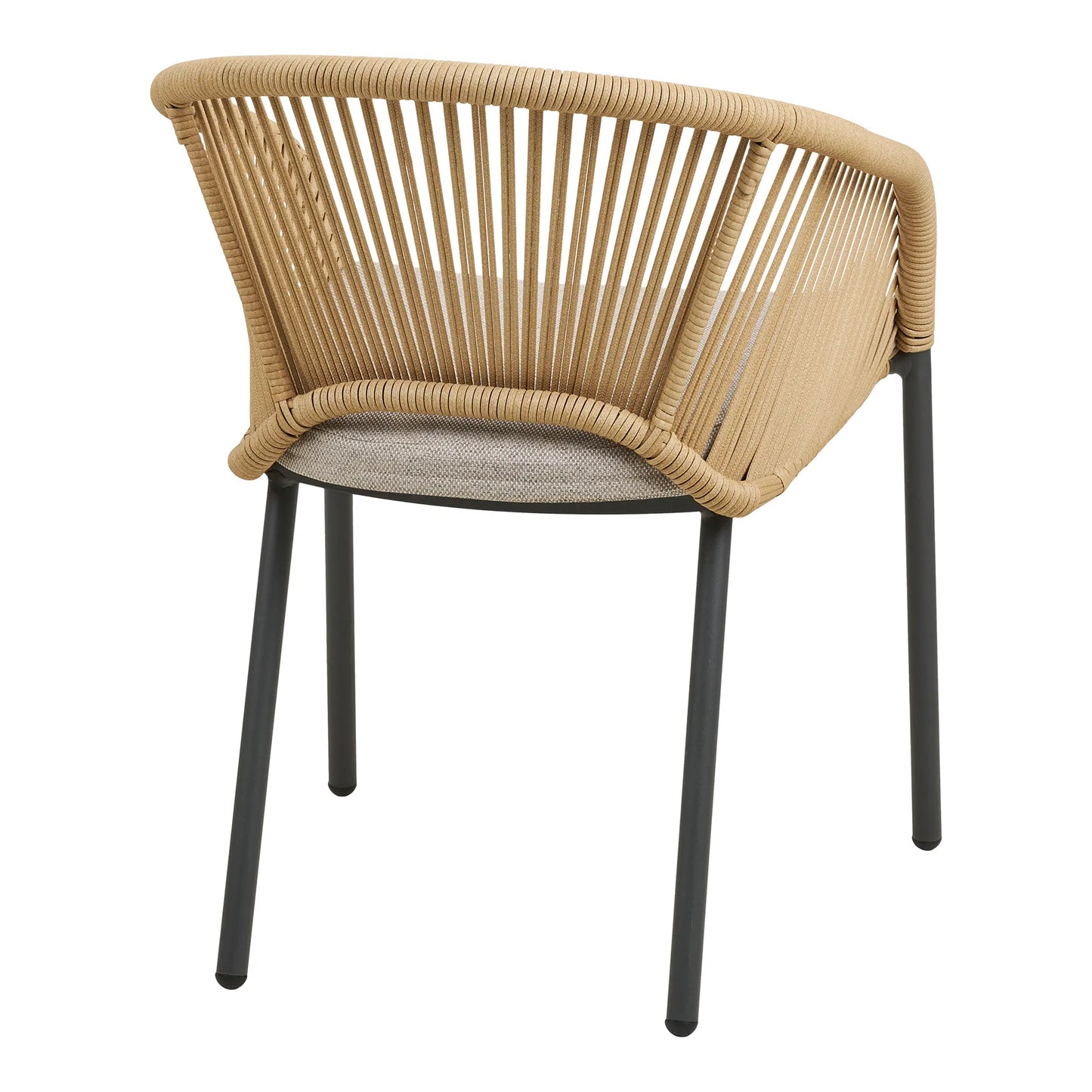 2er Set - Gartenstuhl Veleno in Beige oder Grün