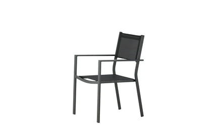 2er Set - Gartenstuhl Karibik aus Aluminium/Textilene