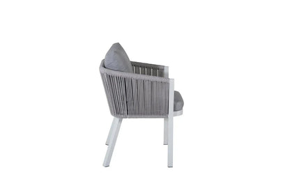 2er Set - Gartenstuhl Myria aus Metall/Polyester
