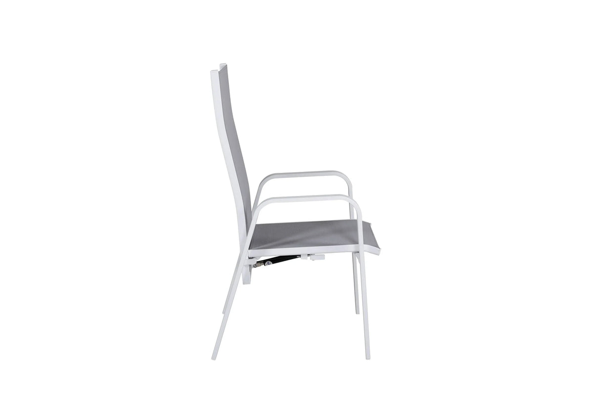 2er Set - Gartenstuhl Bossa aus Textilene/Aluminium
