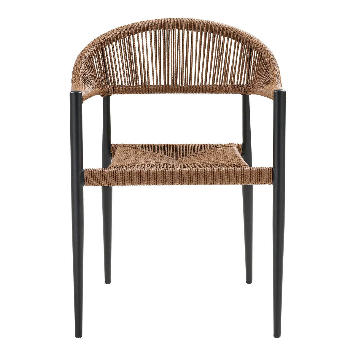 2er Set - Gartenstuhl Canaria aus Aluminium/Rattan
