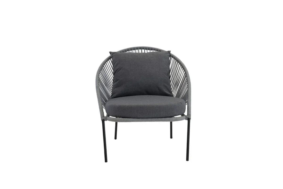 2er Set - Gartenstuhl Vintera aus Metall/Polyester