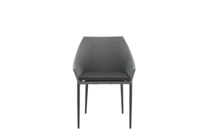 2er Set - Gartenstuhl Sophia aus Aluminium/Polyester