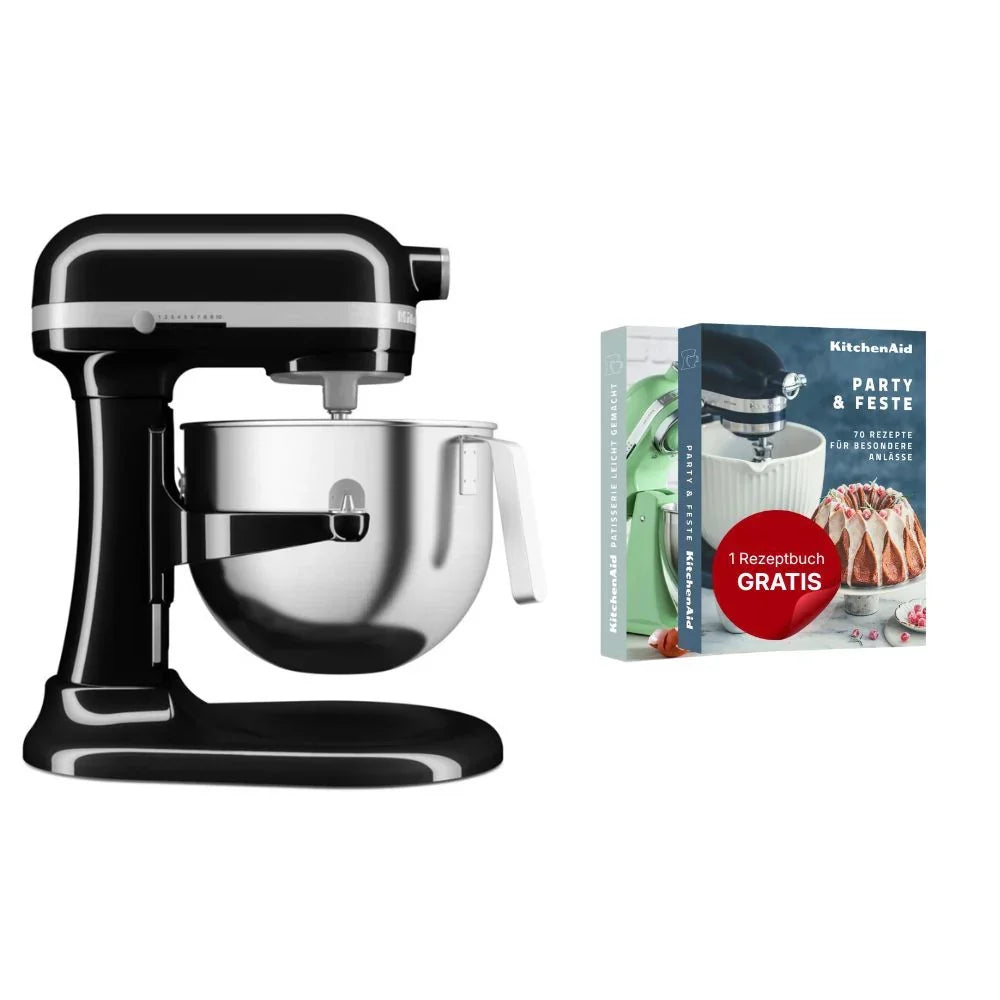 KitchenAid Küchenmaschine mit Schüsselheber 6,6 L Heavy Duty 5KSM70JPX