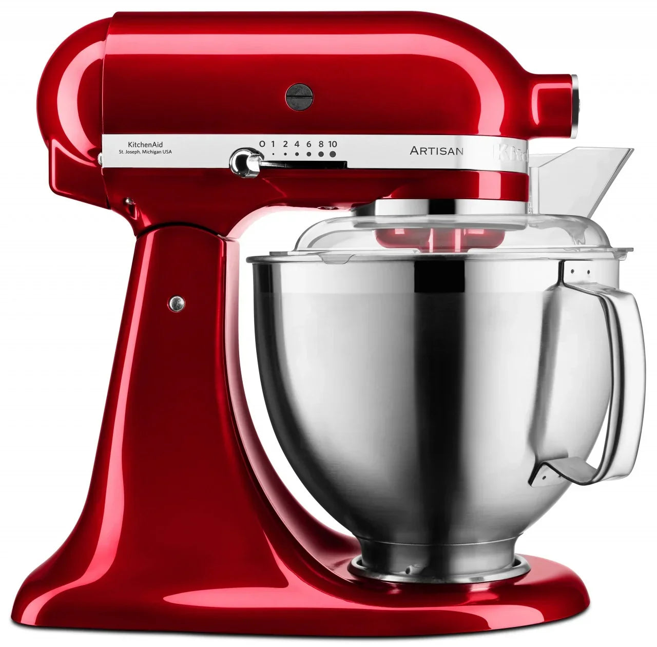 KitchenAid 4,8 L 5KSM185 Artisan Küchenmaschine Icelover Eiszubereiter 5KSMICM
