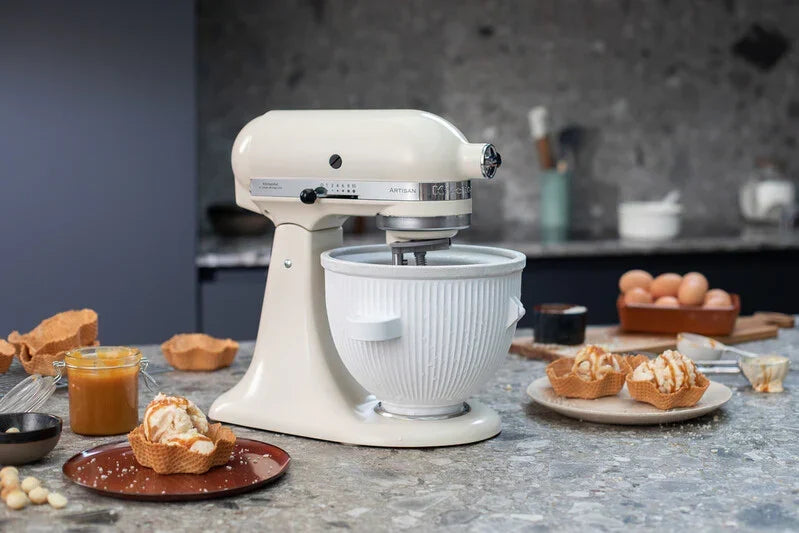 KitchenAid 4,8 L 5KSM175 Artisan Küchenmaschine Cookielover mit Fleischwolf+Spritzgebäckvorsatz