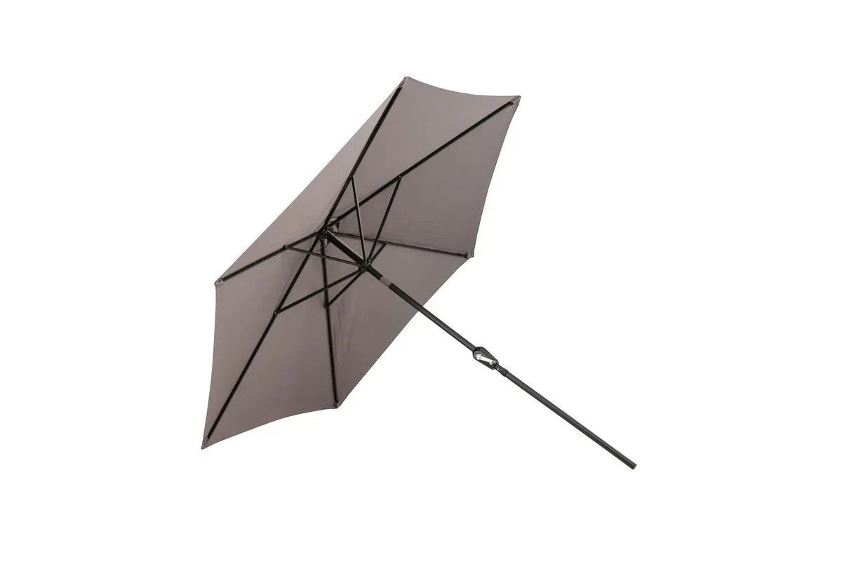 Sonnenschirm Imperia – Ø300 cm aus grauem Polyester