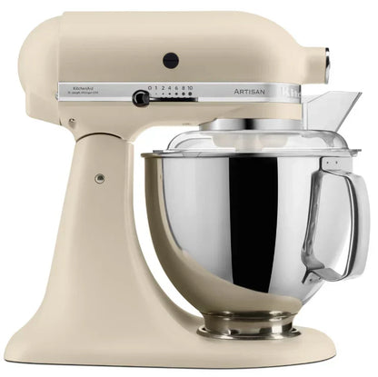 KitchenAid 4,8 L 5KSM175 Artisan Küchenmaschine Meatlover mit Ganzmetall- Fleischwolf und Spritzgebäckvorsatz