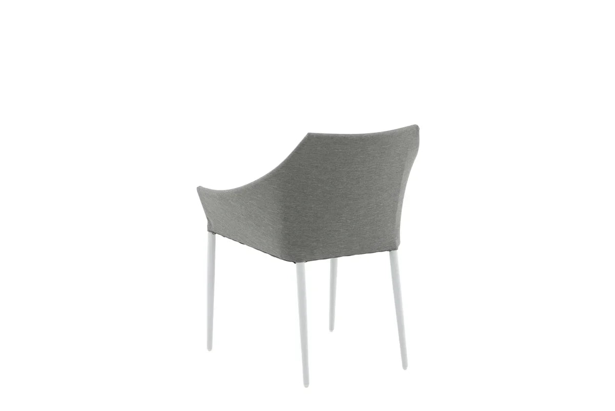 2er Set - Gartenstuhl Sophia aus Aluminium/Polyester