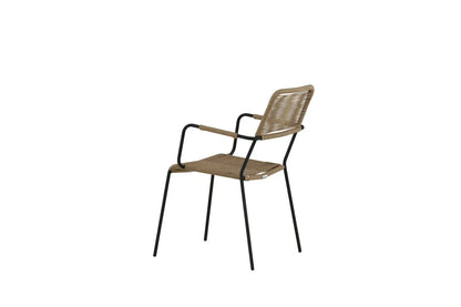 2er Set - Gartenstuhl Marla aus Metall/Polyester