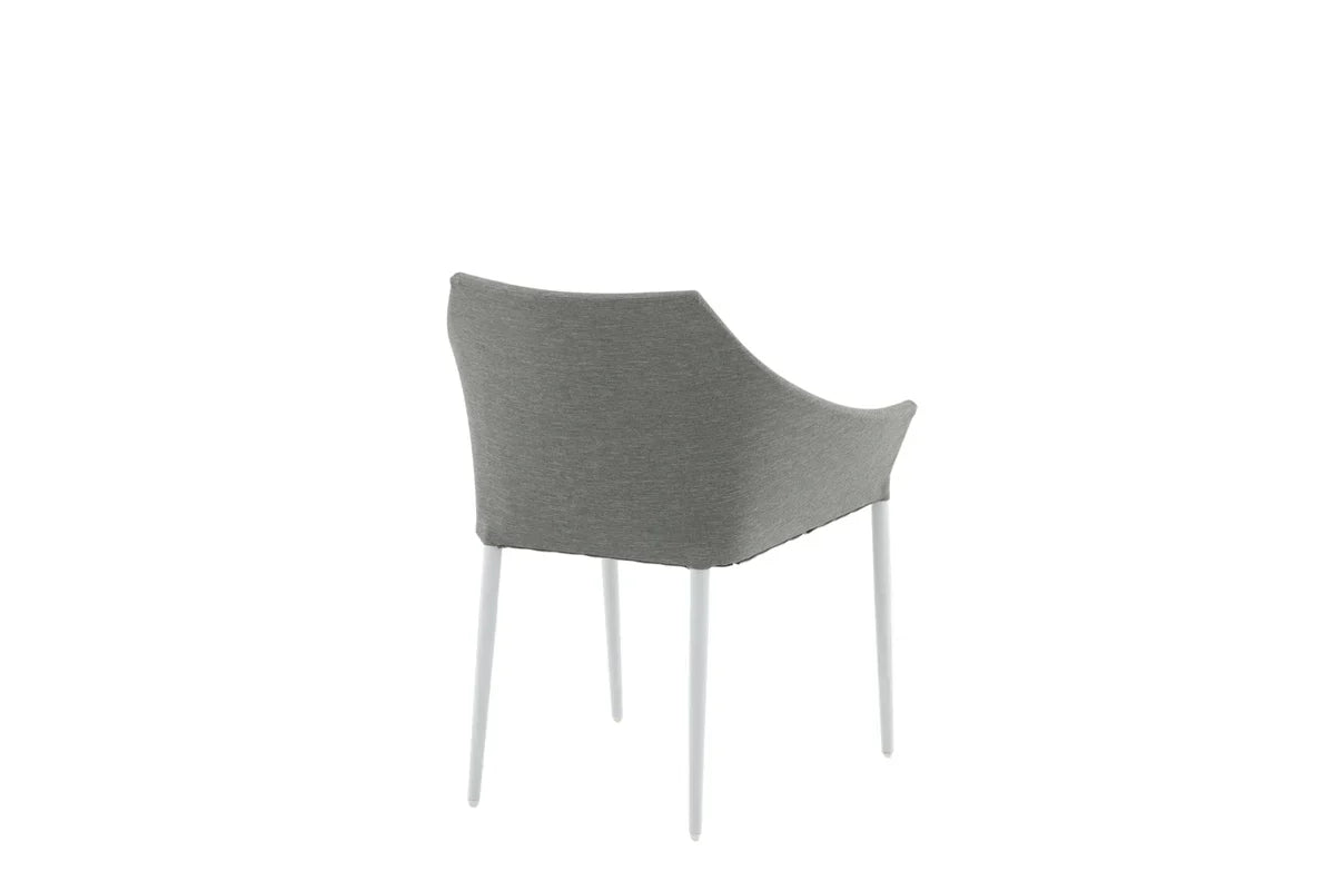 2er Set - Gartenstuhl Sophia aus Aluminium/Polyester
