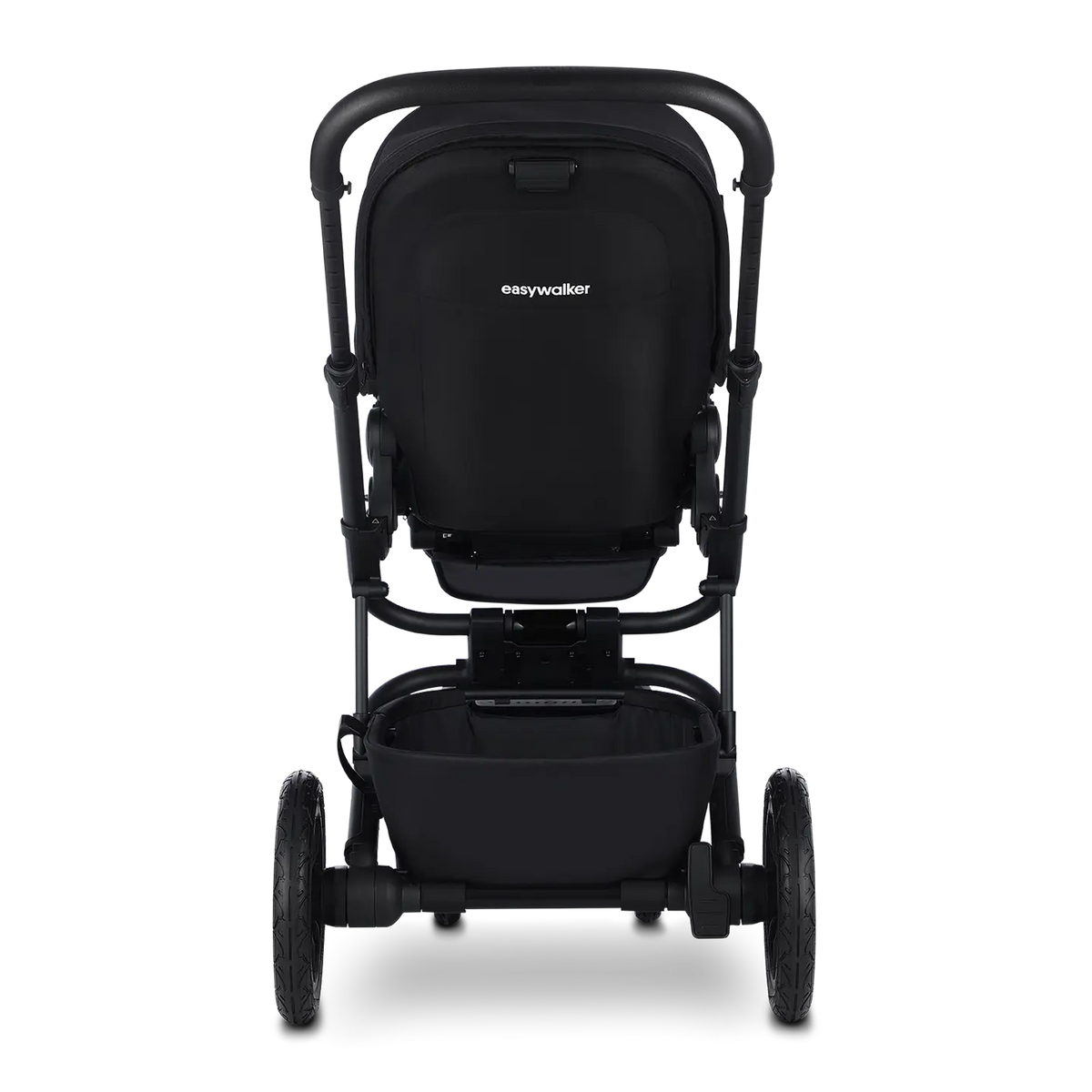 B-Ware Easywalker Harvey⁵ Air Kinderwagen Buggy Midnight Black Kombikinderwagen Verdeck