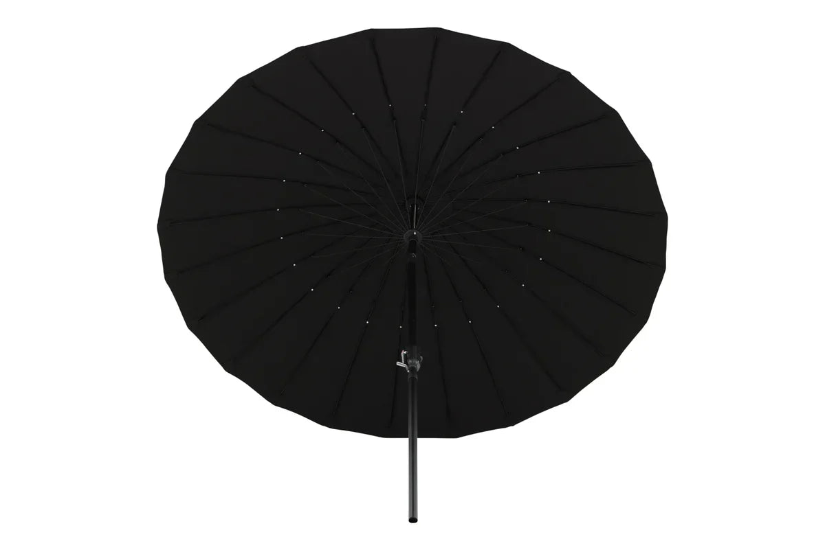 Garten Sonnenschirm Palma – Ø270 cm verfügbar in Weiß, Schwarz, Grau und Blau