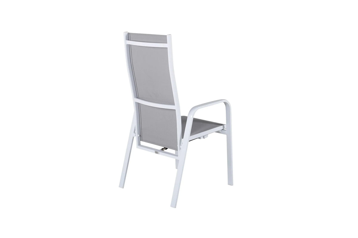 2er Set - Gartenstuhl Bossa aus Textilene/Aluminium