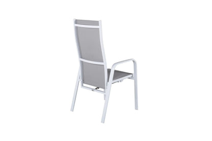 2er Set - Gartenstuhl Bossa aus Textilene/Aluminium