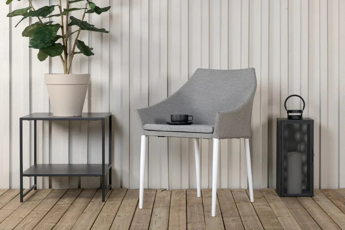 2er Set - Gartenstuhl Sophia aus Aluminium/Polyester