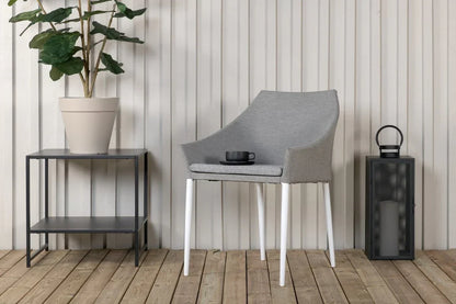 2er Set - Gartenstuhl Sophia aus Aluminium/Polyester