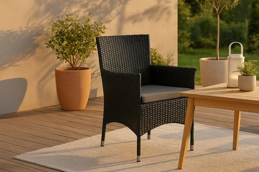 Set di 2 sedie da giardino Oasis in rattan