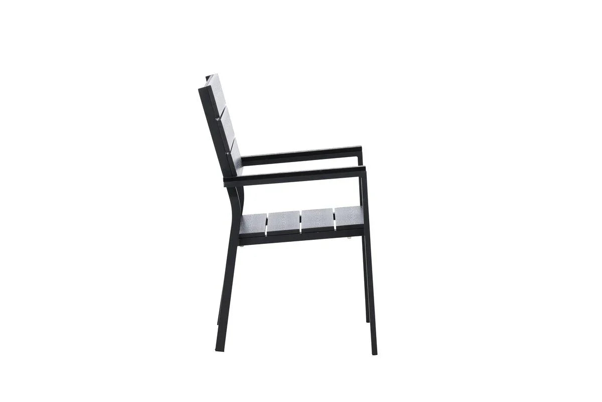 2er Set - Gartenstuhl Leonie aus Aluminium