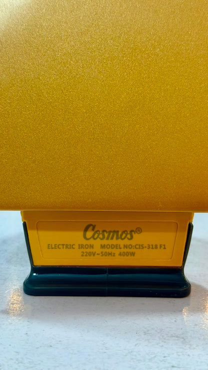 Cosmos Electric Iron CIS-318 F1 golden plate