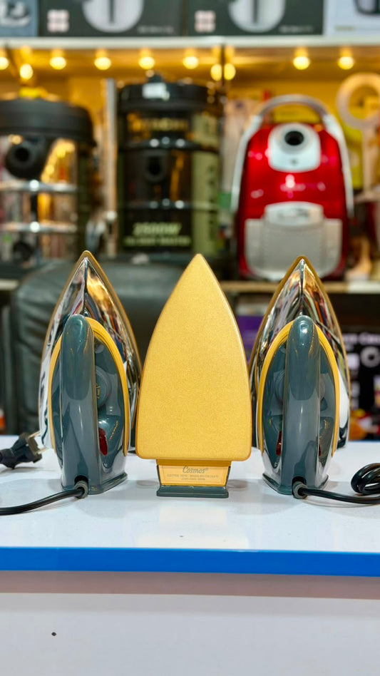 Cosmos Electric Iron CIS-318 F1 golden plate