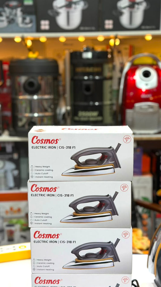 Cosmos Electric Iron CIS-318 F1 golden plate