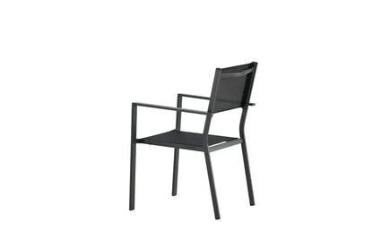 2er Set - Gartenstuhl Karibik aus Aluminium/Textilene