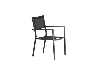 2er Set - Gartenstuhl Karibik aus Aluminium/Textilene