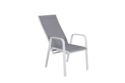 2er Set - Gartenstuhl Bossa aus Textilene/Aluminium