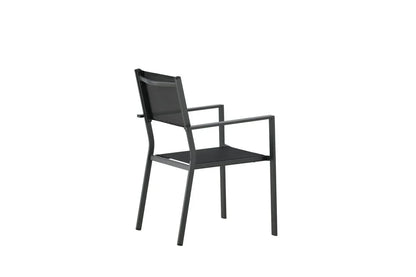 2er Set - Gartenstuhl Karibik aus Aluminium/Textilene