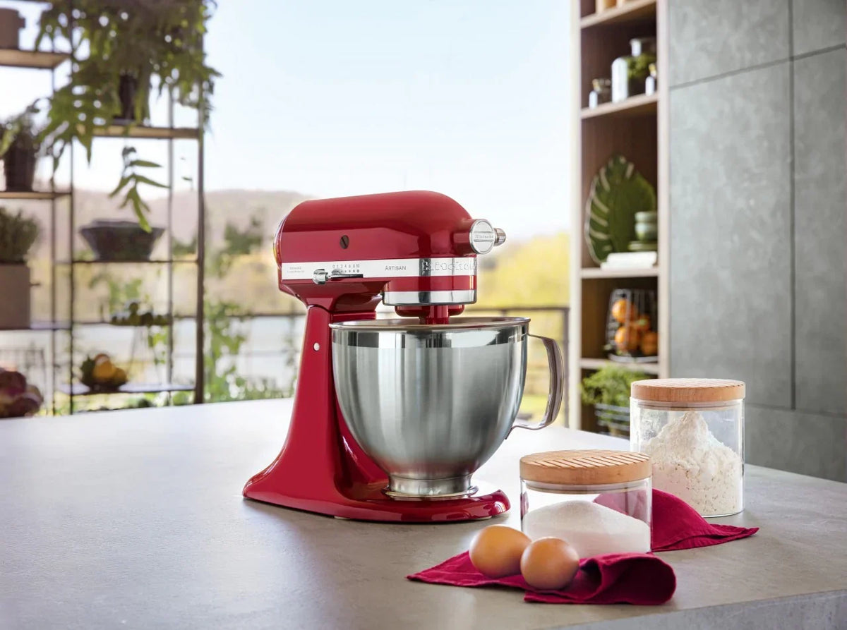 KitchenAid 4,8 L 5KSM185 Artisan Küchenmaschine Pastalover 3er Nudelwalzenset