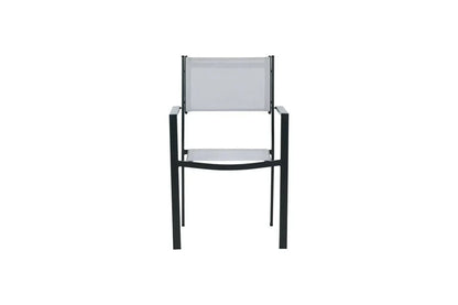 2er Set - Gartenstuhl Karibik aus Aluminium/Textilene