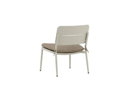 2er Set - Mara Gartenstuhl aus Metall/Polyester