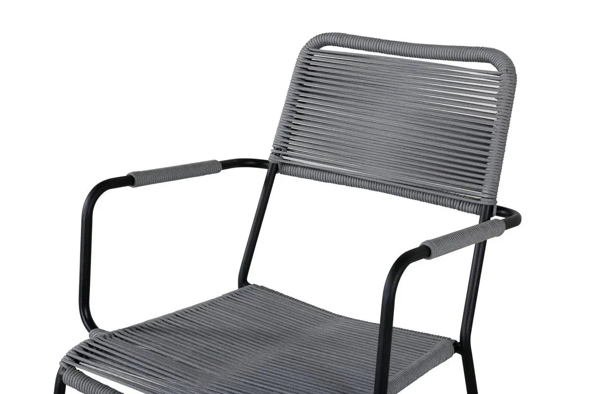 2er Set - Gartenstuhl Marla aus Metall/Polyester