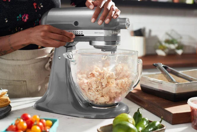 KitchenAid 4,8 L 5KSM185 Artisan Küchenmaschine Icelover Eiszubereiter 5KSMICM