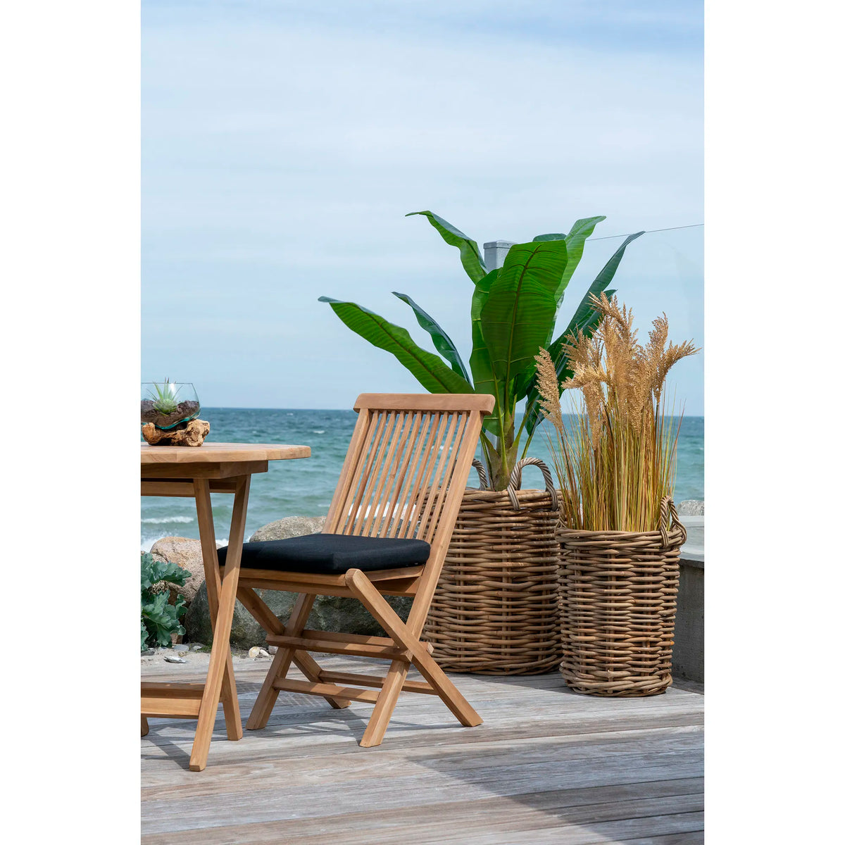 2er Set - Gartenstuhl Voler aus Teakholz
