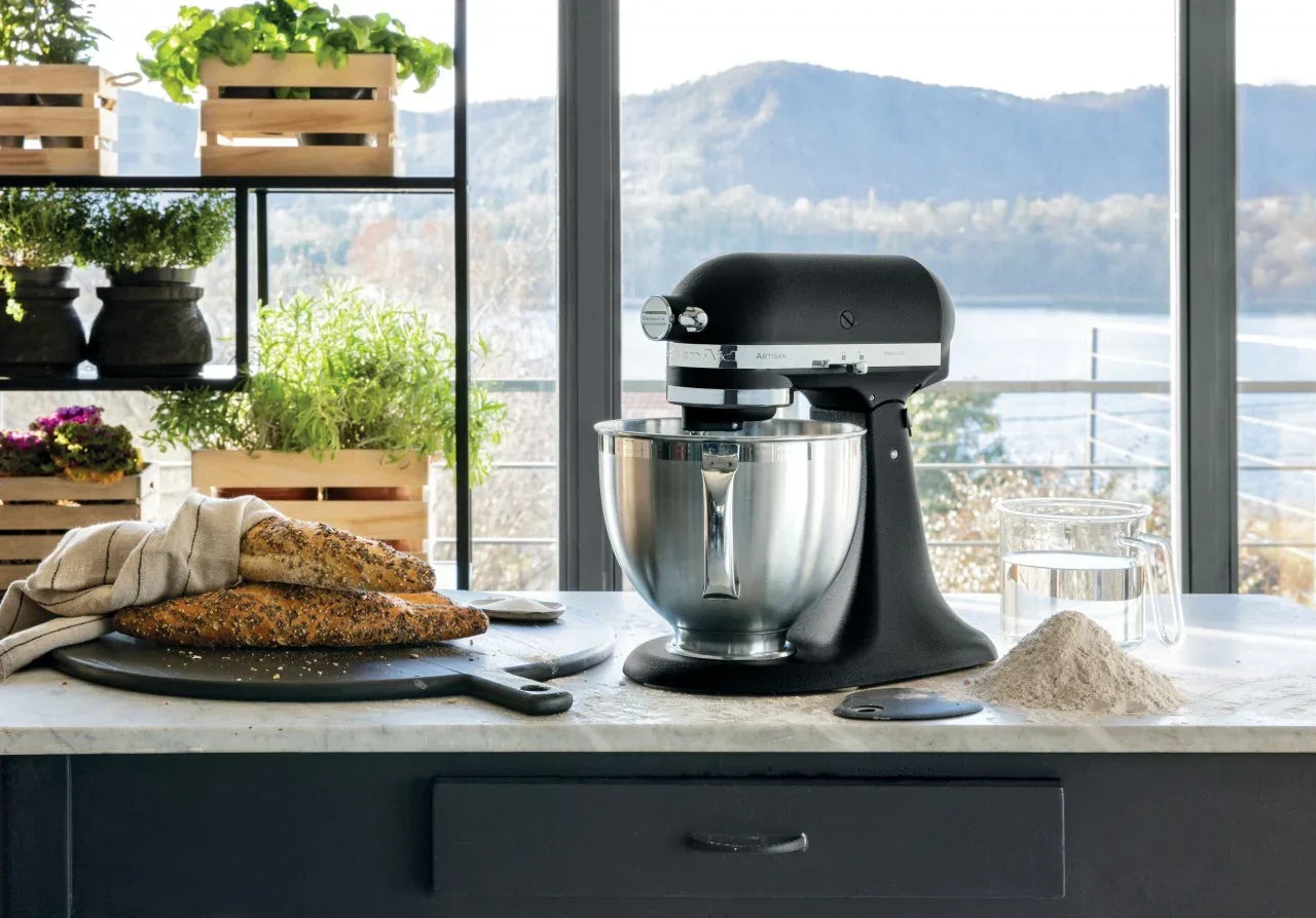 KitchenAid 4,8 L 5KSM185 Artisan Küchenmaschine Icelover Eiszubereiter 5KSMICM